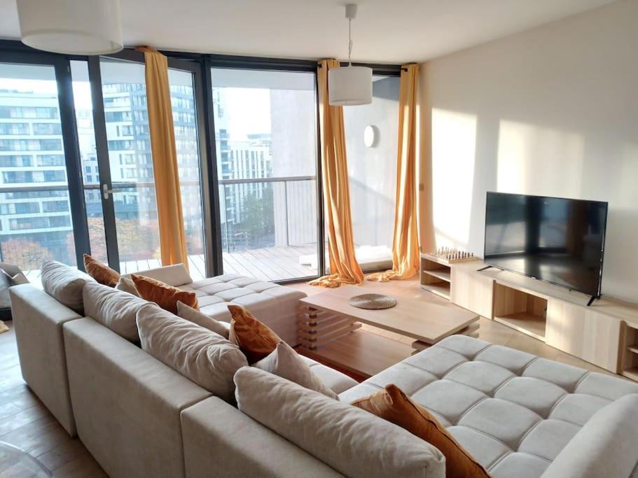 Beautiful 2Br/2Bar Apartement In European District Brussel Buitenkant foto